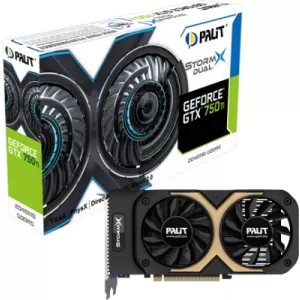 Видео карта PALIT GTX750TI STORMX DUAL 2G