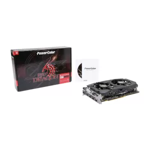 Видео карта POWERC AXRX580 4GBD5-3DHDV2/OC